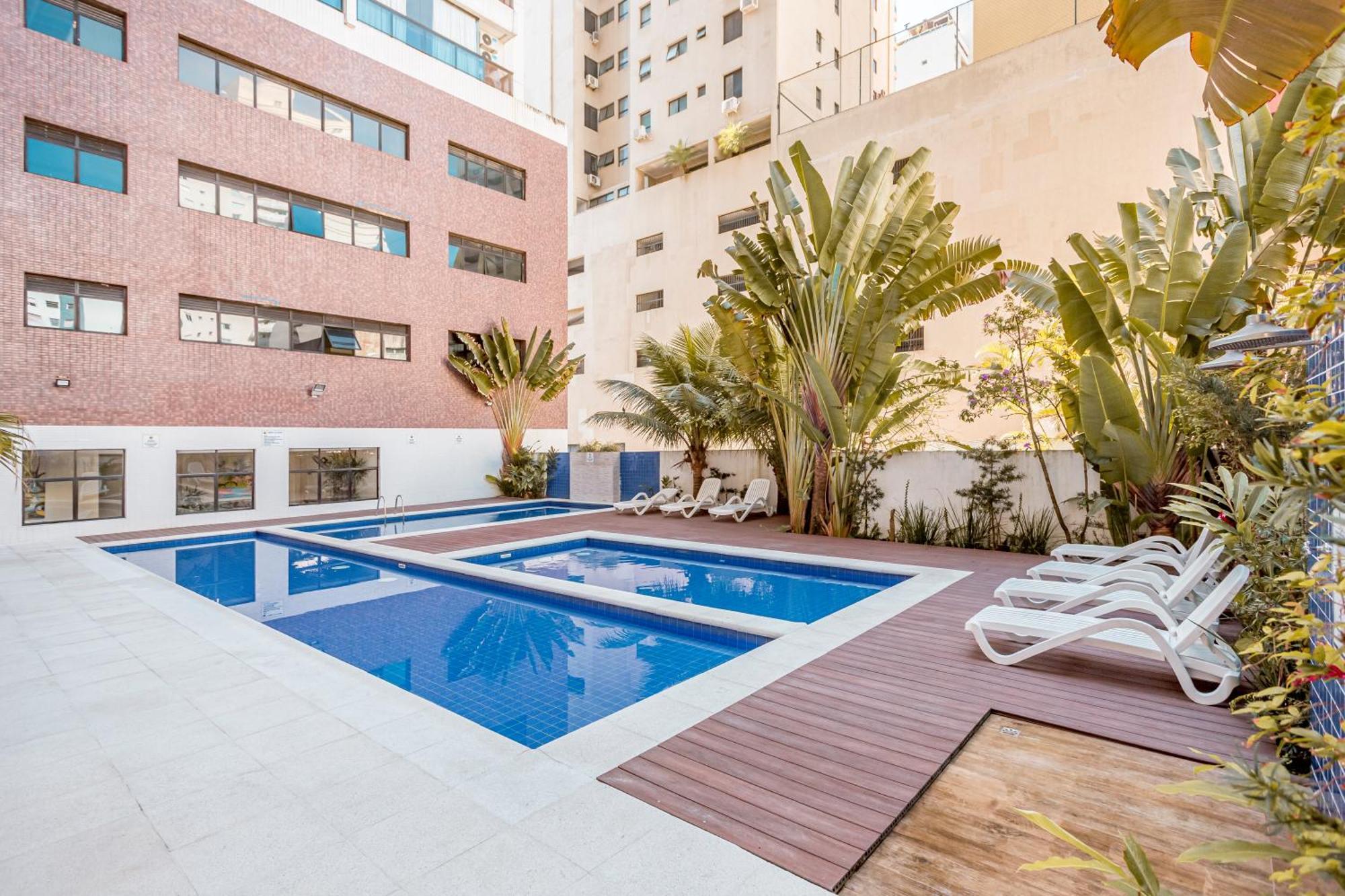 Flat Vista Linda - 100m Da De Pitangueiras 5111 Apartment Guaruja